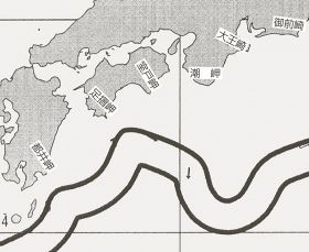紀南周辺の海流図（４月３日発行）