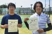 ソフトテニスで杉本・石川組全国へ　和歌山県大会で準優勝