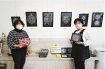 点描曼荼羅と手作り雑貨／上富田のカフェで展示