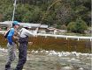 初心者がアマゴ釣りに挑戦　古座川で講習会