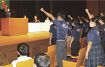 「努力の成果発揮する」　高校総体、和歌山県選手団が壮行式