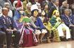 古道４王子にキャラ設定　印南町で面と衣装お披露目