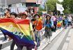 虹色の行進、多様な性発信／パレード３０年で１万５千人