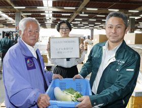 規格外野菜をお届け！　青果市場から子ども食堂へ、和歌山・田辺高校生が発案