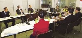 和歌山県内課題などについて議論する、国会議員の座談会（１０日、和歌山市で）