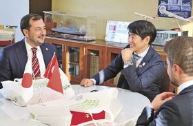 トルコの市長ら町長訪問　串本町