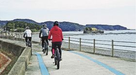 自転車で熊野一周を／スタンプラリー　条件クリアで認定証