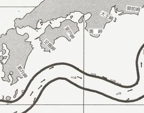 紀南周辺の海流図（１０月１９日発行）