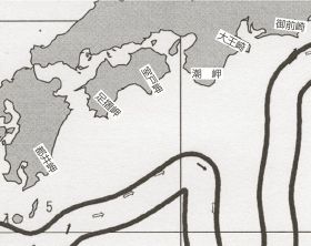 紀南周辺の海流図（２月２日発行）