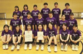 田辺女子、２年ぶり近畿へ　和歌山県高校総体バスケで３位