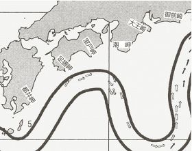 紀南周辺の海流図（１０月２７日発行）