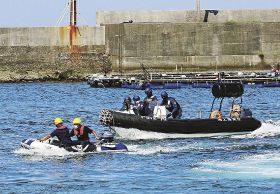 【動画】クジラ漁妨害に備え訓練　和歌山県太地町で海上保安庁