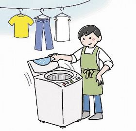 くらしのアドバイス／洗濯機の臭いを防ぐ