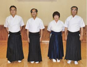 田辺支部から和歌山県代表４人　ねんりんピック弓道