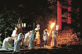 上り子なし、異例の御燈祭り　新宮市の神倉神社で営む