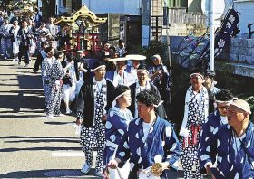 ４年ぶり通常開催／白浜　熊野三所神社例祭