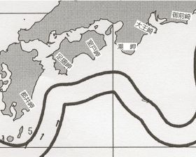 紀南周辺の海流図（１０月１８日付）
