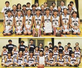 ミニバスケ、女子は田辺が優勝し全国へ　男子は田辺３位で近畿に、和歌山県冬季大会
