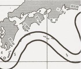 紀南周辺の海流図（７月２８日発行）