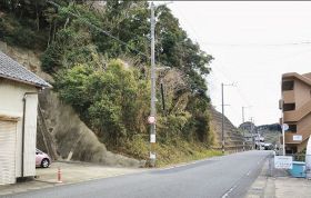 巨大地震に備え埴田の避難道路着工　みなべ町