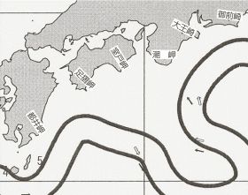 紀南周辺の海流図（１２月２２日発行）