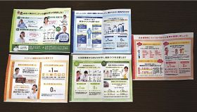 和歌山県みなべ町が特定健診の勧奨のために送った５種類の案内はがき