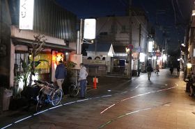 新型コロナの５類移行により客足の回復を期待する和歌山県田辺市内の飲食街