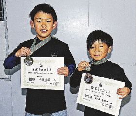 熊野路の２人入賞／ジュニアレスリング