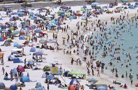 「コロナ禍でも健闘」　白浜町の海水浴場が終了