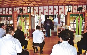 須賀神社で夏祭り／コロナ早期鎮静も祈願／みなべ
