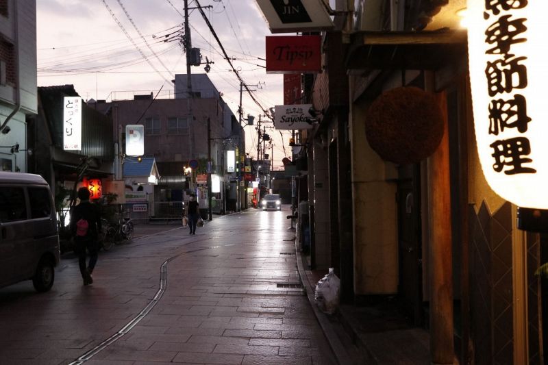 和歌山県田辺市の飲食街「味光路」
