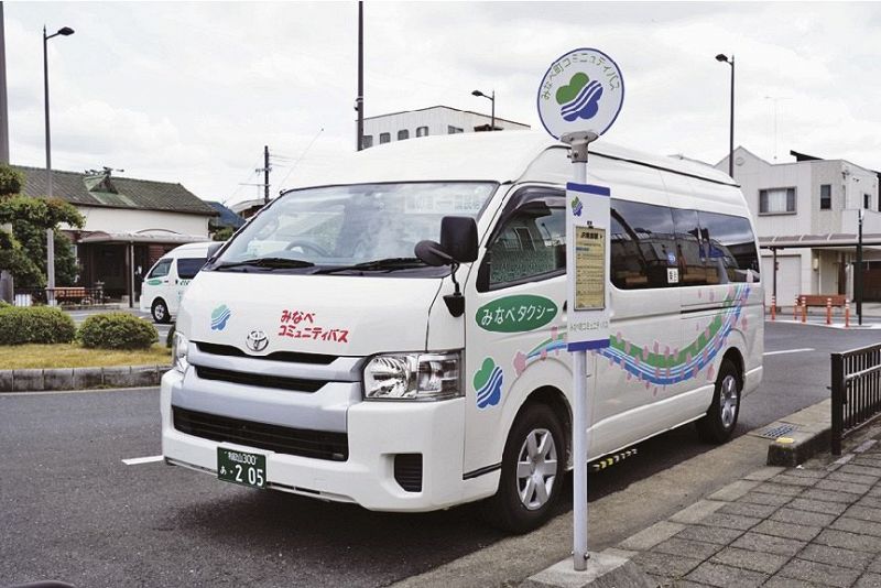 和歌山県みなべ町が委託運行している「みなべコミュニティバス」