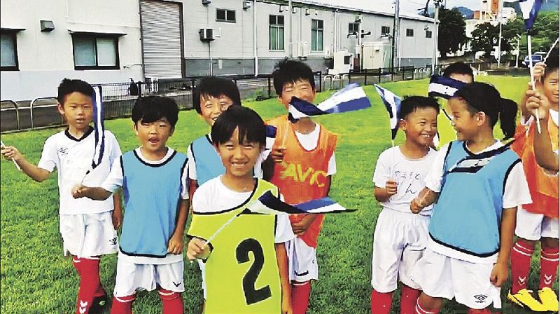 ホンジュラスが上富田で合宿 五輪サッカー 小学生が動画で応援 紀伊民報agara