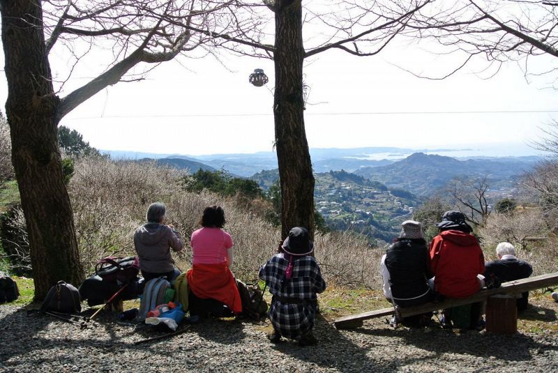 熊野古道・潮見峠越ルートの「ひるね茶屋」