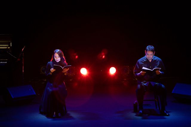 『yomibasho vol.6二人朗読劇　羆嵐』の模様