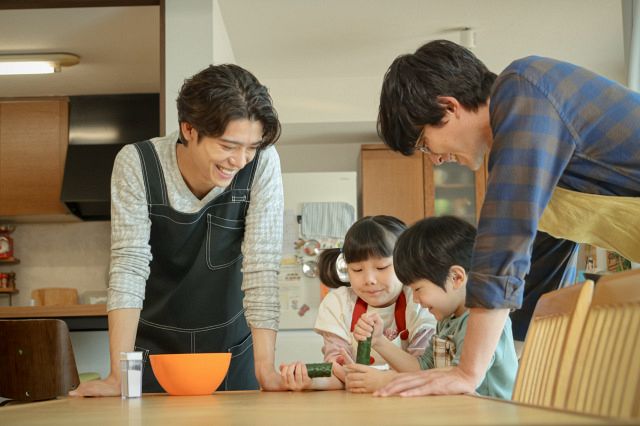 22日放送『パパと親父のウチご飯』 （C）テレビ朝日