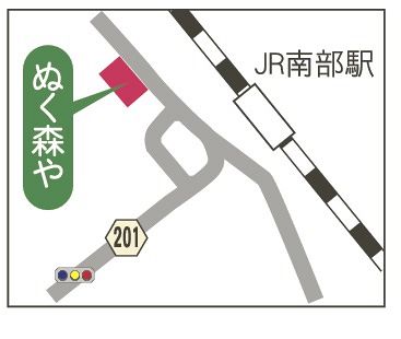 地図「ぬく森や」