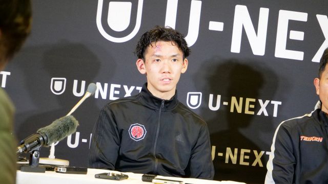 試合後、会見に臨んだ高見亨介（C）ORICON NewS inc.