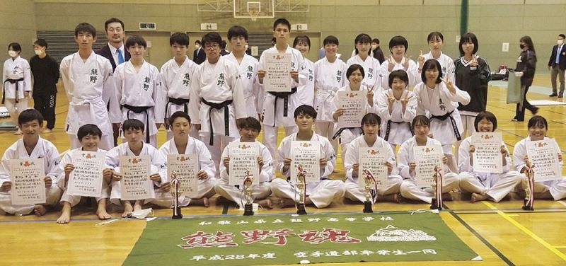 男女で多くの入賞者を出した熊野