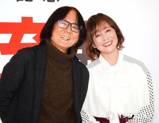 『タッチ』名シーン秘話を明かした（左から）あだち充先生、日高のり子 （C）ORICON NewS inc.