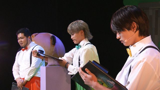 3日深夜放送『ニカゲーム』に出演する（左から）松井ケムリ、二階堂高嗣、猪俣周杜（C）テレビ朝日