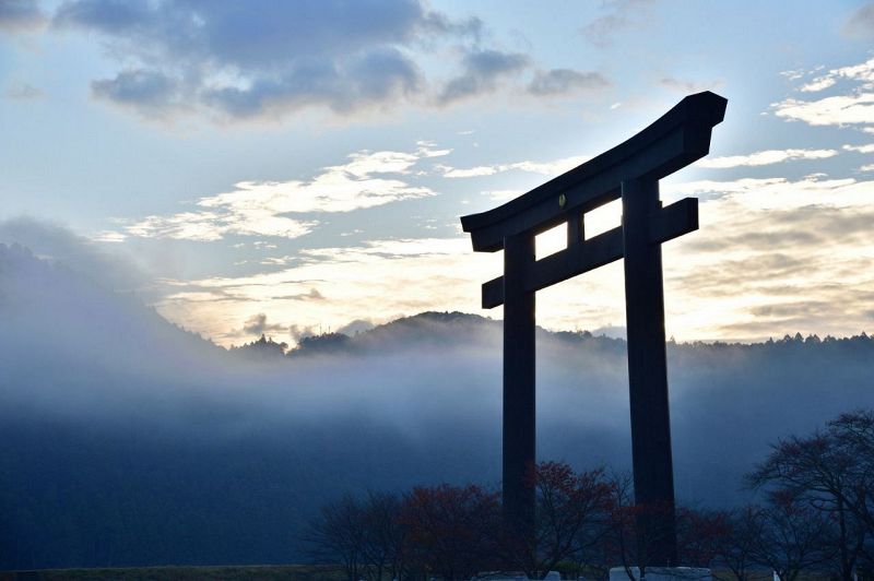 熊野本宮大社の大鳥居