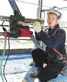 がんばってます／池田　優人（いけだ　ゆうと）さん（１９歳）／みなべ町西本庄　岩本興産