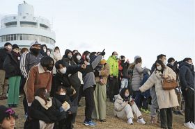 三が日の観光客激減　コロナ禍で串本の観光地