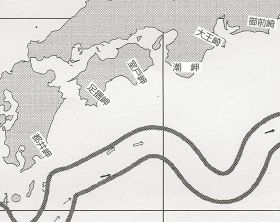 紀南周辺の海流図（４月１０日発行）