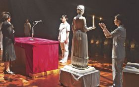 看護師への志誓う／熊野高専攻科１年生