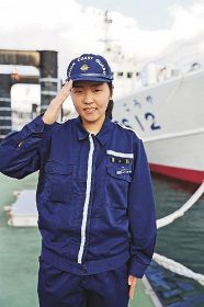 がんばってます／岩中　楓樹〈いわなか　ふうき〉さん（２２歳）　田辺海上保安部