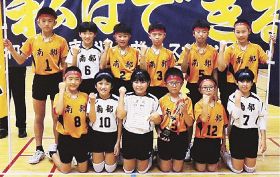 南部がブロック優勝　近畿小学生バレー大会混合の部、和歌山