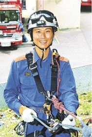 がんばってます／佐本力希斗〈さもと　りきと〉さん（２０歳）／田辺消防署中辺路分署