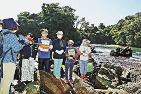 地域学習で神島に上陸／自然や歴史に触れる／田辺市新庄第二小
